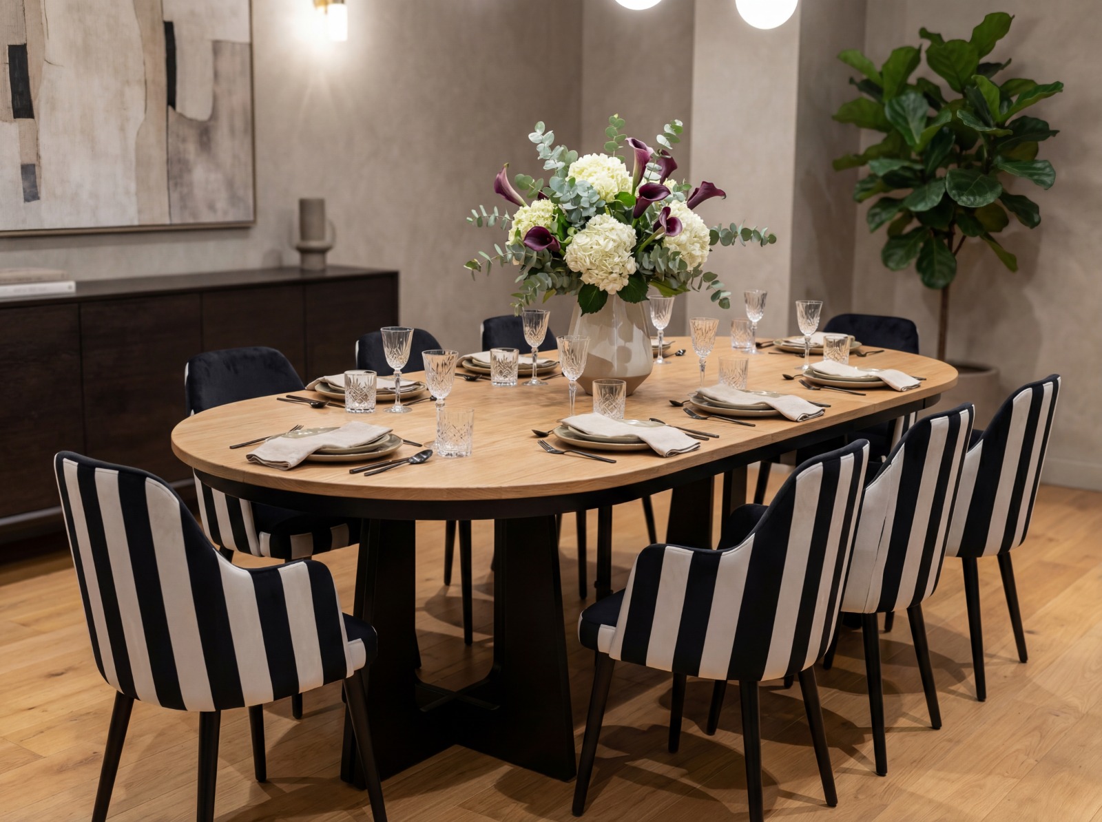 Kolekcja stołów OLIHOME w eleganckim wnętrzu